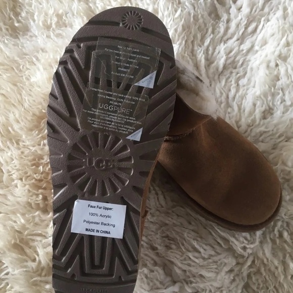 UGG Mini Bailey Fluff Buckle Boots - Picture 5 of 9